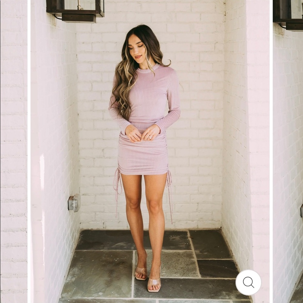 Velour Bodycon